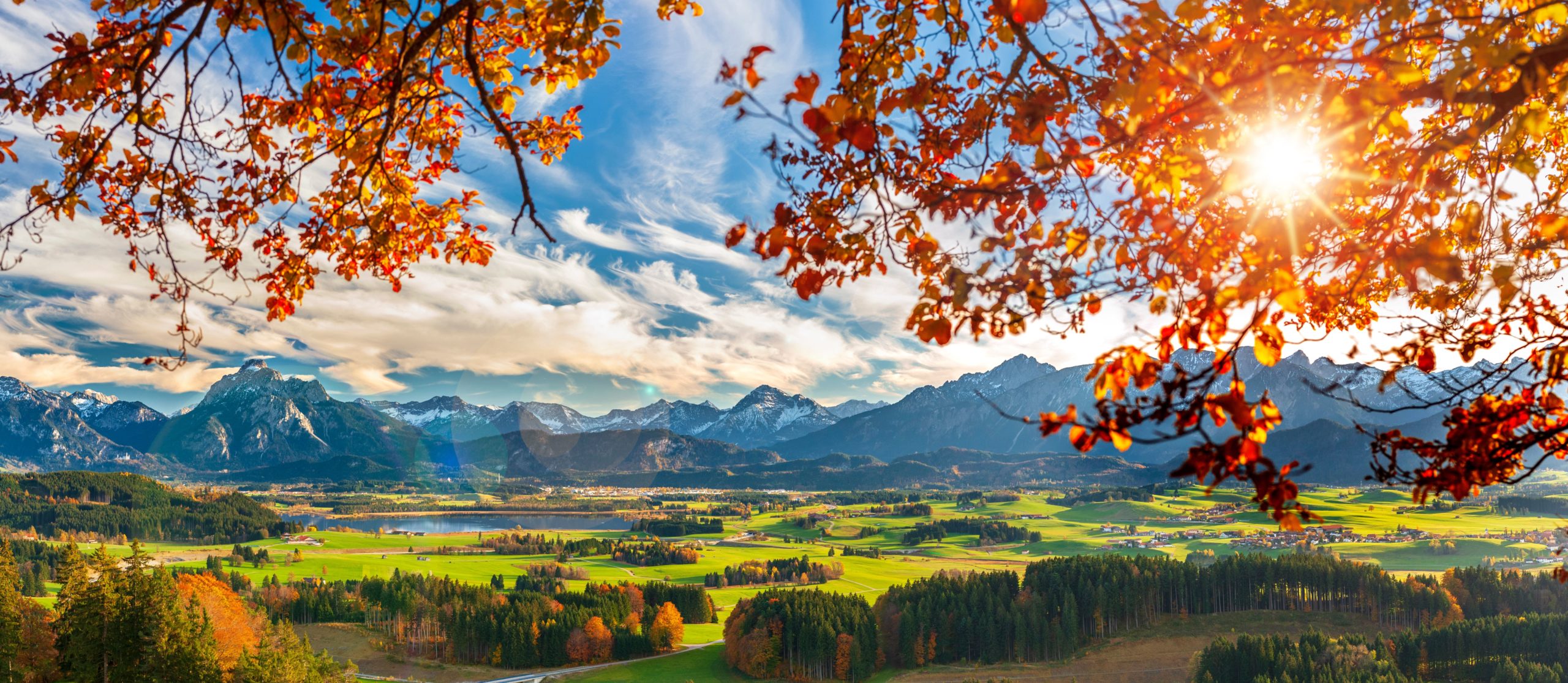 Panorama Landschaft im Allgäu - Germany